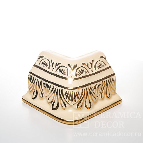 Угол к карнизу с лепным рельефом h9 Альбион Угол к карнизу с лепным рельефом h9 Альбион